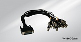 VN-BNC-cable LP ���������� � 16 ��������� ���� BNC ��� PowerVN8 LP.