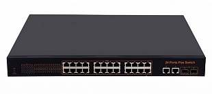TSn-24P26, 26 �������� ������������� (24POE) Ethernet ���������� + ���������� ��������������.
