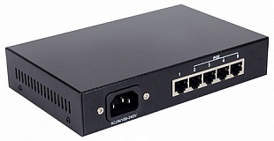 TSn-4P5, 5-�������� ������������� (4POE) Ethernet ����������. 4 POE Ethernet 10/100�� ������